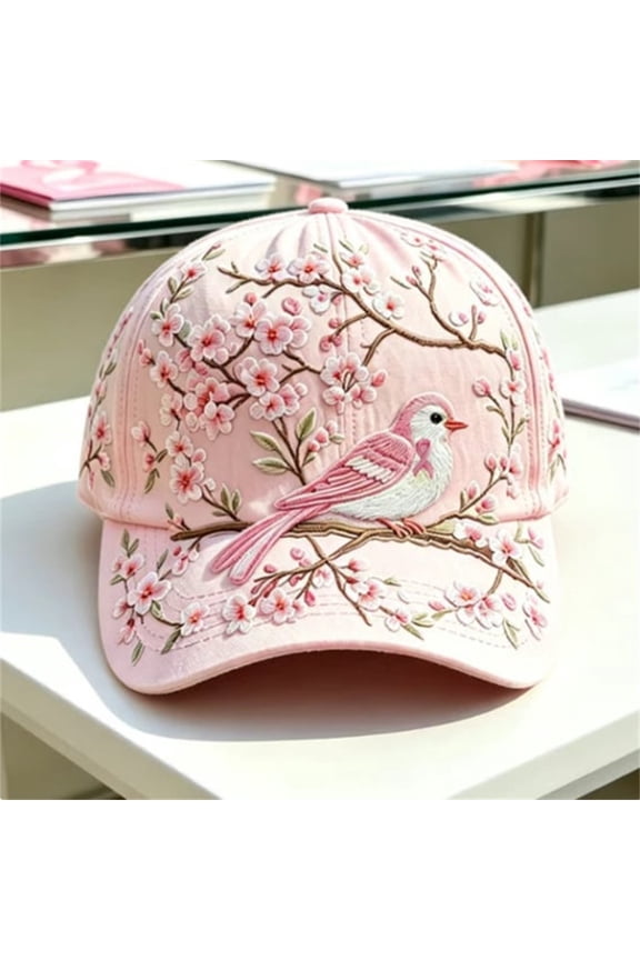 2026 Limited Edition Garden Morning Cap, Adjustable Lightweight Hummingbird Hat, Lightweight Breathable Casual Sun Hat for Women Outdoor Wear(F)