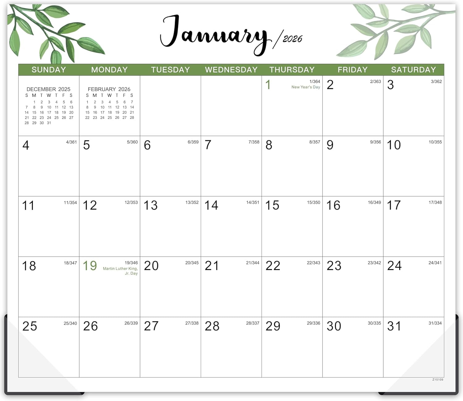 2026 Magnetic Calendar for Refrigerator - 2026 Magnetic Calendar from ...