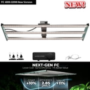 2026 Mars Hydro Smart Dimmable FC 4000 Bridgelux 3030+OSRAM red 320W Full Spectrum LED Grow Light for 4x2ft Grow Tent Indoor Plants
