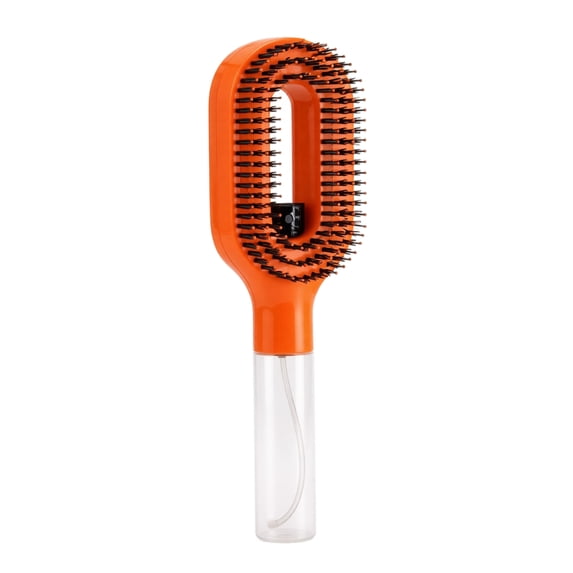 2026 Massage Hair Brush with Steam, Steam Hair Straightener & Detangling Brush for Short Hair, Reduces Frizz, Nourishes & Anti-Static
