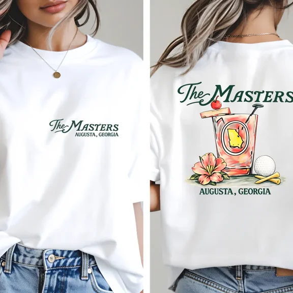 2026 Masters Augusta National Golf Course T-Shirt, Vintage Golf Fan Graphic Tee, Classic Golfer Gift Apparel for Men Women