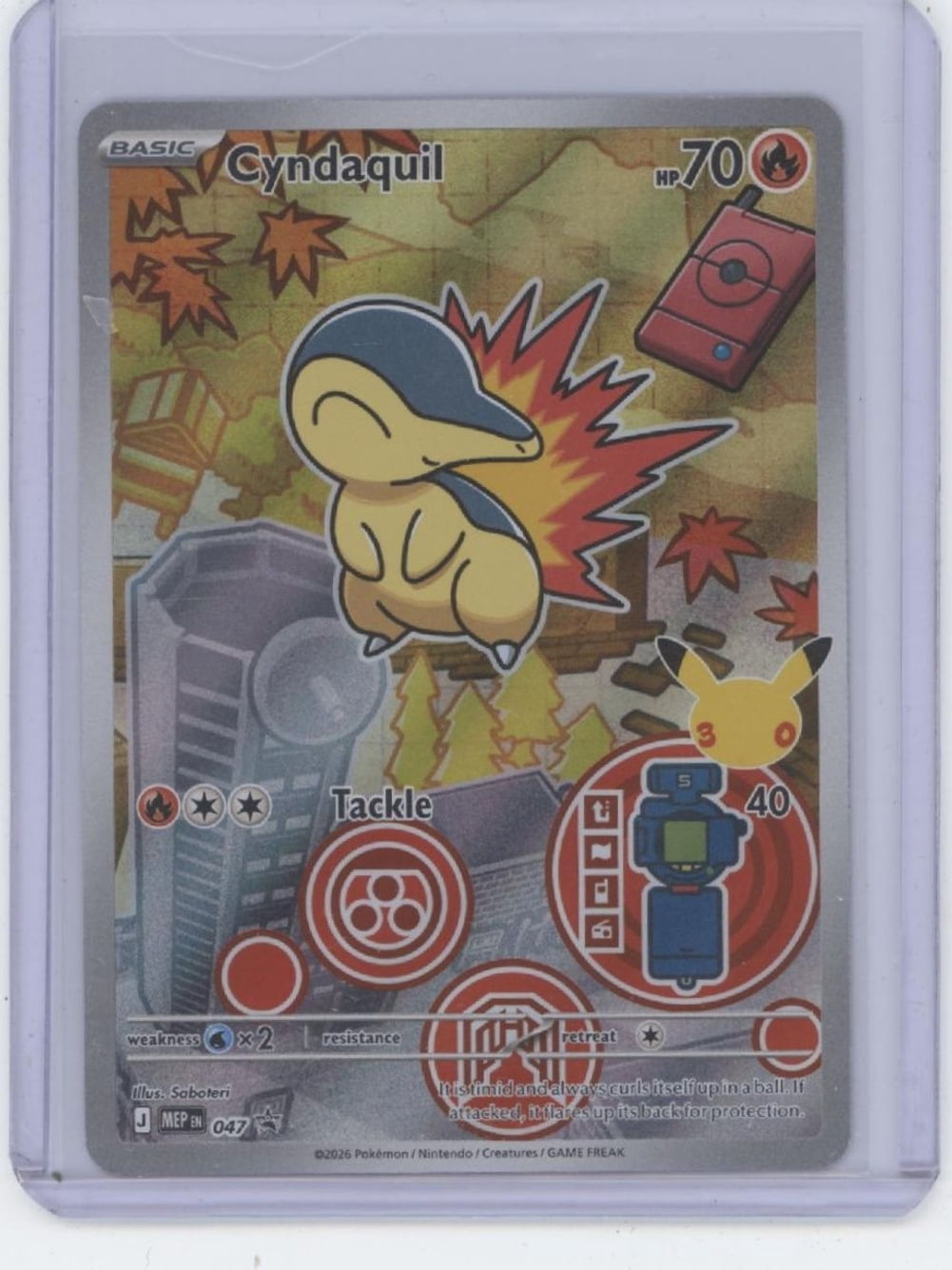 cyndaquil pokemon card holographic Weird looking : r/pokemoncards Flip a coin Cyndaquil Holo | eBay