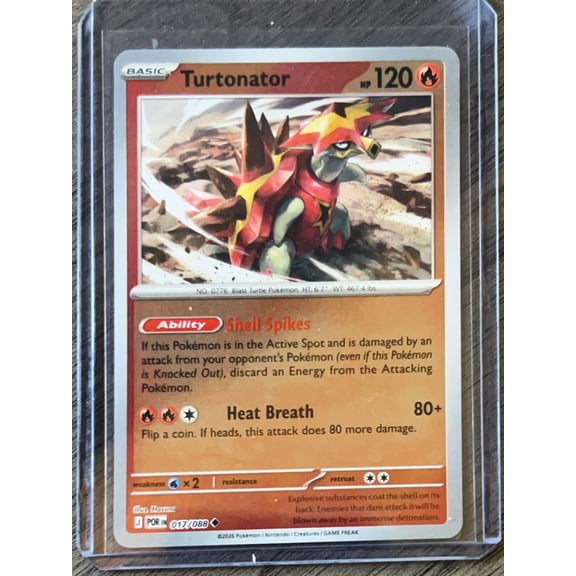 2026 Mega Evolution Ascended Heroes Turtonator Uncommon #17/88