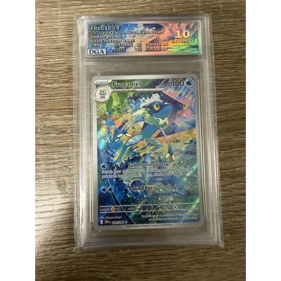 2026 Mega Evolution Frogadier Holo Secret Rare #89/86