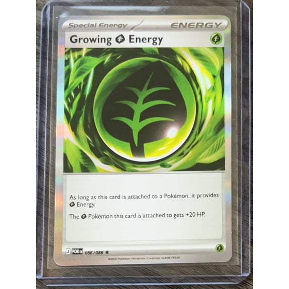 2026 Mega Evolution Perfect Order Growing Energy Reverse Holo Rare #86/88