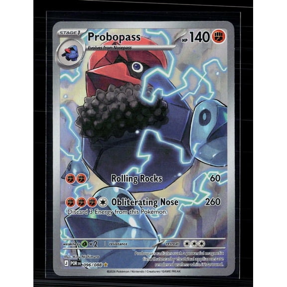 2026 Mega Evolution Perfect Order Probopass Holo Secret Rare 96/88 English Pokemon Card