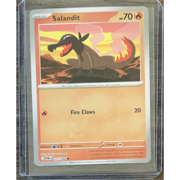 2026 Mega Evolution Perfect Order Salandit #15/88