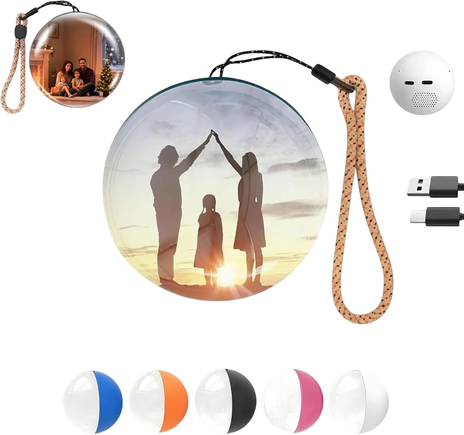 2026 Memory Orb Christmas Ornament, Memory Sphere Lamp,Crystal Ball ...