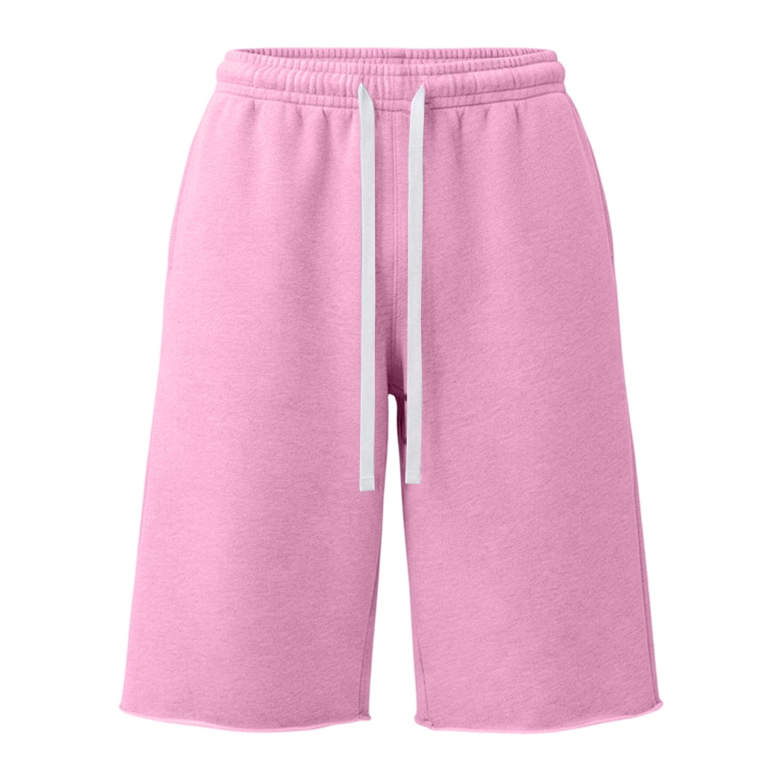 2026 Men's Baggy Sweat Shorts Lightweight Under Knee Casual