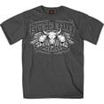 thumbnail image 1 of 2026 Men's Sturgis Motorcycle Rally Bison Skull Charcoal Short Sleeve T-Shirt - SPB1212 X-Large, 1 of 5