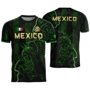2026 Mexico Chichén Itzá Pyramid Graphic Soccer Jersey V-Neck Short Sleeve Athletic Top, Breathable Soccer Jersey For Match Day Viewing, Outdoor Training, Travel and Daily Relaxed Sports Enthusiasts
