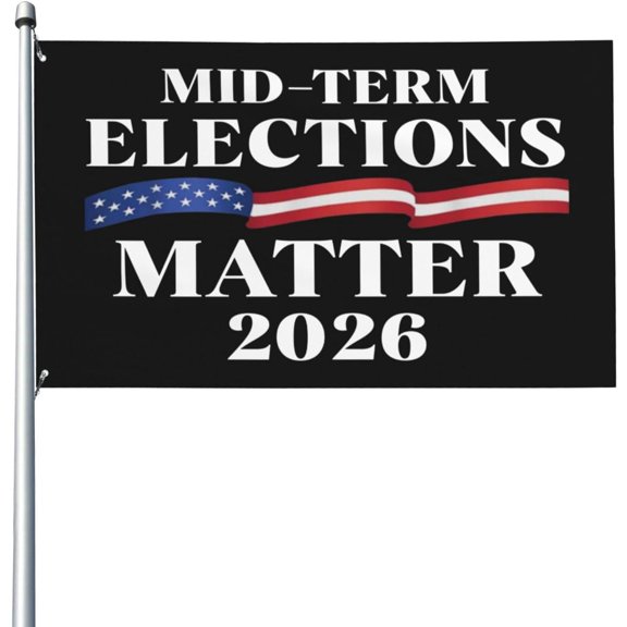 2026 Midterms Elections Matter Flag Vote Them Out Flag 3x5 Ft House Home Outdoor Boat Yard Poster Decor Banner Signs