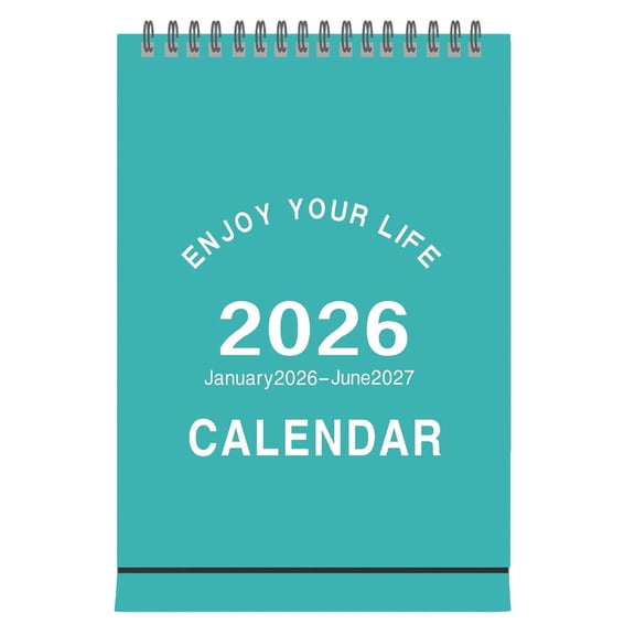 2026 Mini Desk Calendar, Monthly Planning Organizer, Standing Flip Desk Calendar, Home Office Desk Calendar, Table Decor Calendar, Schedule Tracking Planner, Portable Desk Planner