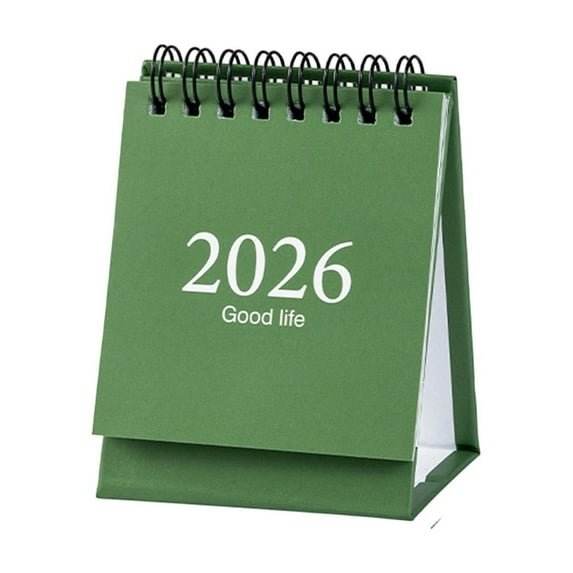 2026 Mini Desk Calendar Simple Style Memo Notes Planner Flip Calendar 3 ...