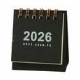 thumbnail image 1 of 2026 Mini Simple Calendar Small Desk Calendar Creative Coil Calendar Planne GXS, 1 of 9