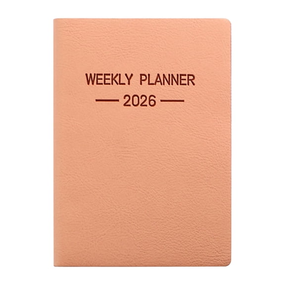 2026 Mini Weekly Planner Notebook, A7 Portable Notepad Pocket Memo Organizer for Office & Learning Supplies, Travel Journaling