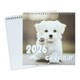 thumbnail image 1 of 2026 Minimalist Wall Calendar Monthly Planner Hanging Calendar for Home, Cute Dog Images with 12-Month Coil Calendar, Perfect for Home and Office Decor, 1 of 7