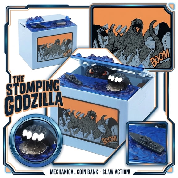 2026 Monster Stealing Piggy Bank, Dinosaur Coin Bank, Electronic Anime Money Box, Christmas Birthday Gift