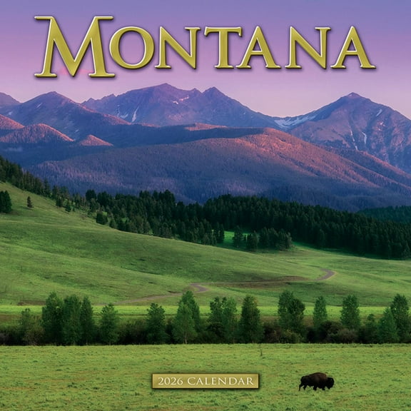 2026 Montana Scenic Wall Calendar, (Paperback)