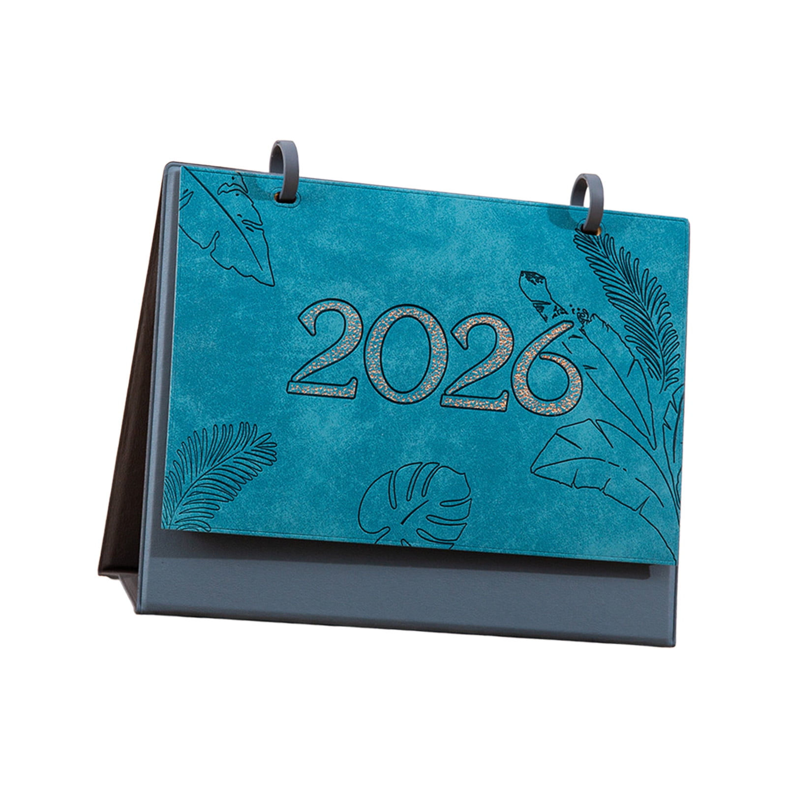 Desk Calendar, 2026 Desk Calendar Planner Double Coil Binding Calendar Standing Flipped Small Desktop Organizers Decors