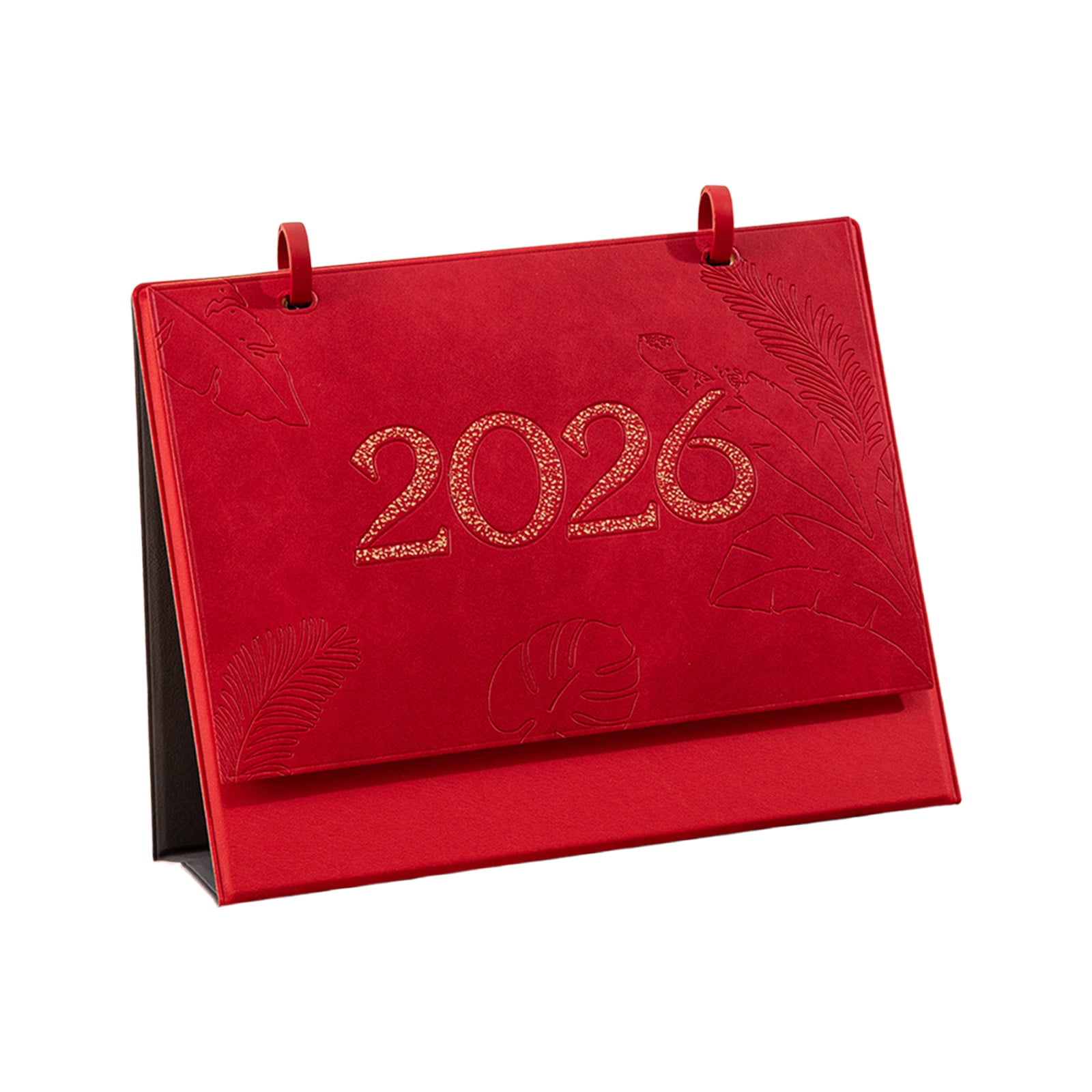 Desk Calendar, 2026 Desk Calendar Planner Double Coil Binding Calendar Standing Flipped Small Desktop Organizers Decors
