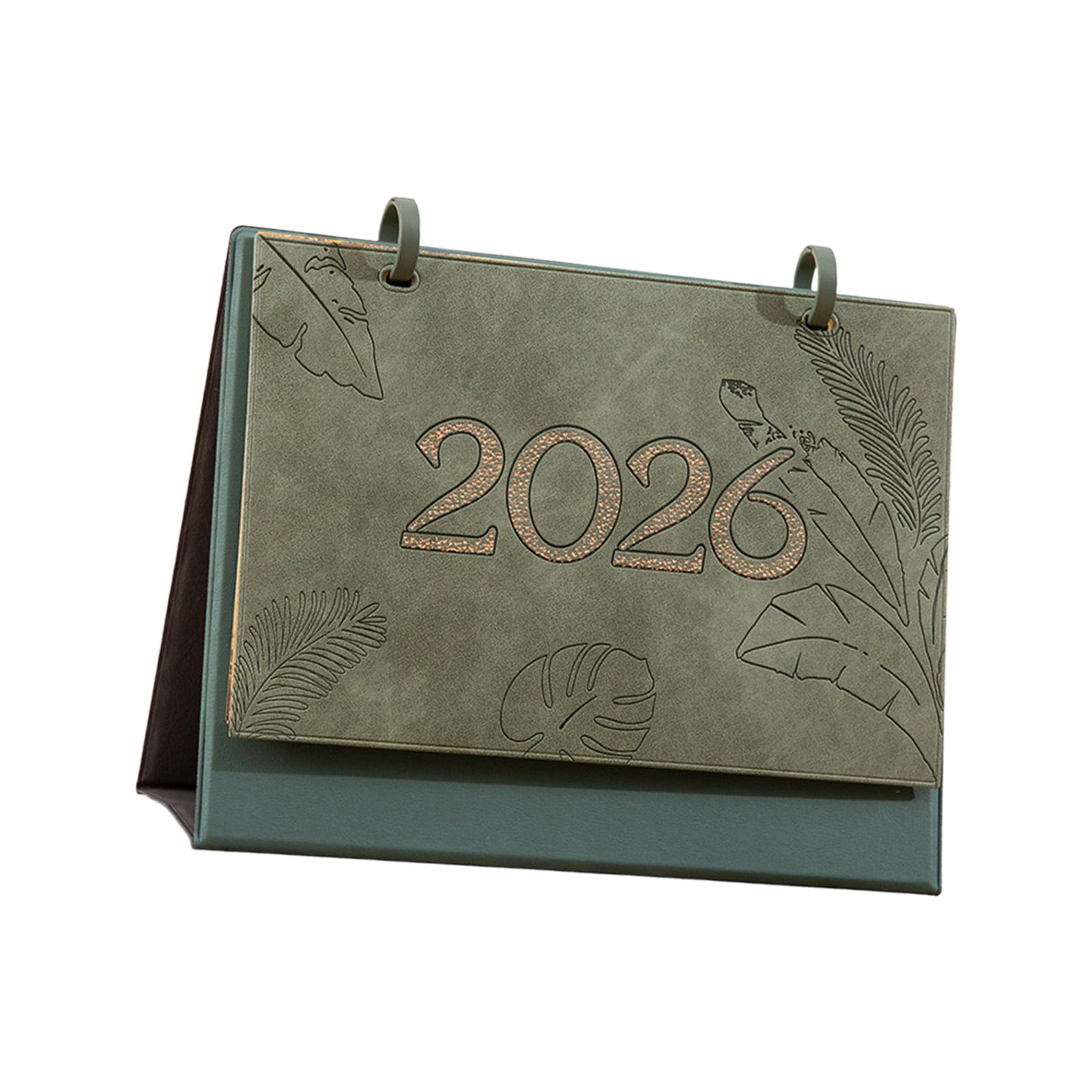 Desk Calendar, 2026 Desk Calendar Planner Double Coil Binding Calendar Standing Flipped Small Desktop Organizers Decors