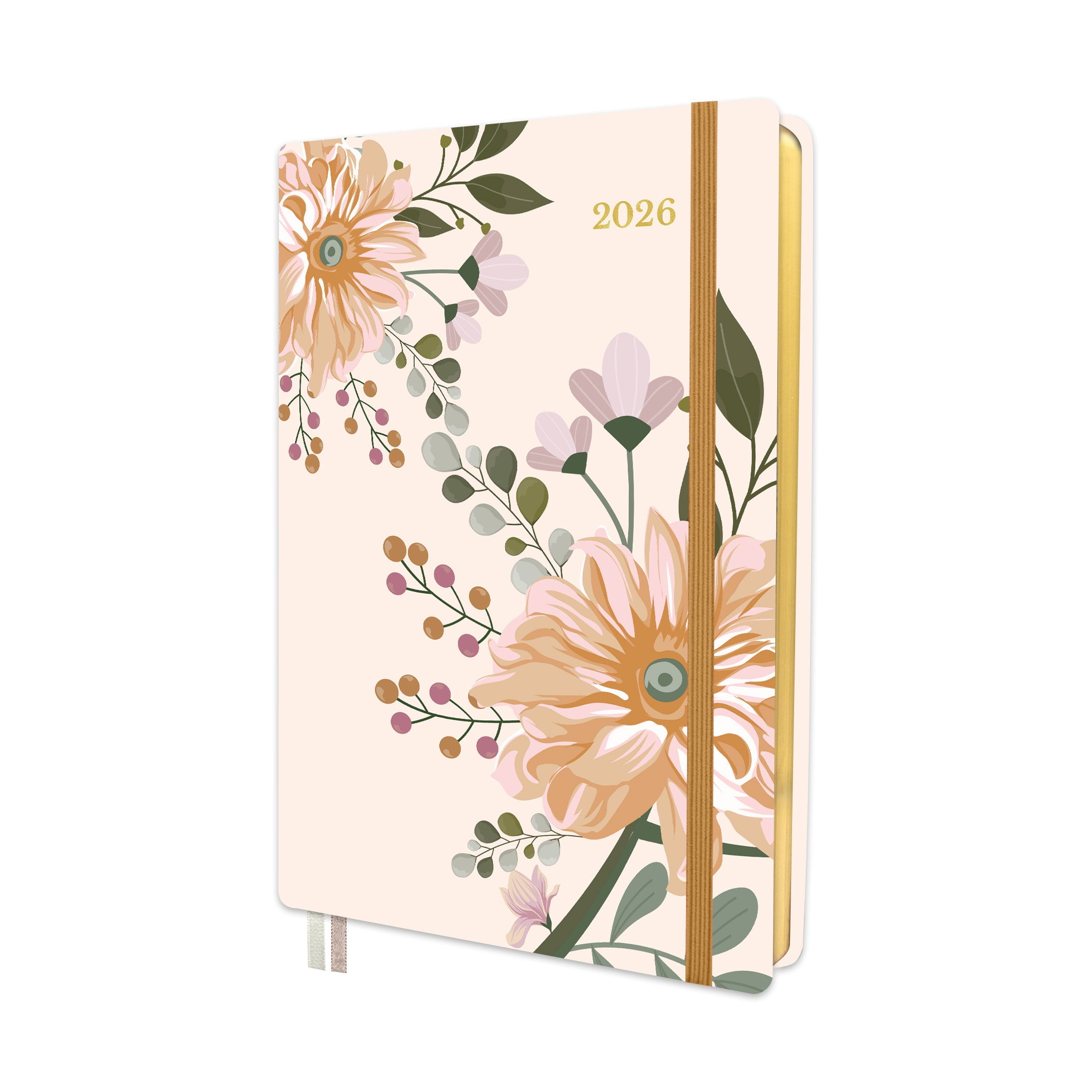 2026 Monthly & Weekly Softbound Planner Color: Tranquil Garden, Size ...