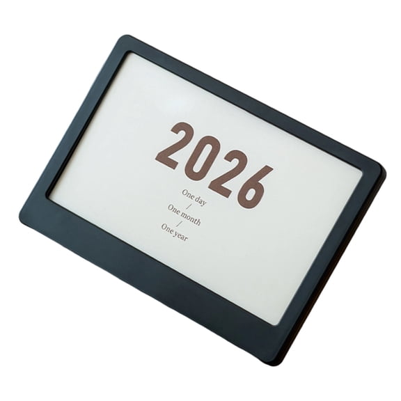 2026 Multifunctional Calendar Stand With Adjustable Tilt And Photo Frame For Office Desk Organization Photo Holder