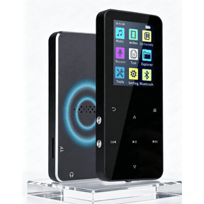 2026 NEW 144GB MP3 Player, Bluetooth Music Player with HD Screen, Support FLAC/WAV, Voice Recorder, E-Book Reader, Alloy Body
