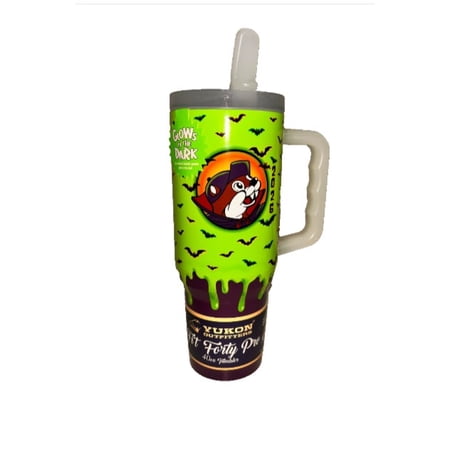2026 NEW Buc-ee’s Halloween Yukon Glow IN The Dark Tumbler 40oz With Handle