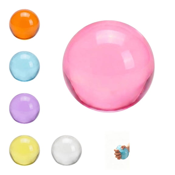 2026 NEW Dumpling Sensory Toys, Giant Dumpling, Big Dumpling, Mega Rainbow Dumpling, Stress Relief Sensory Ball for Adult & Teen, Anxiety Relief Fidget Toys