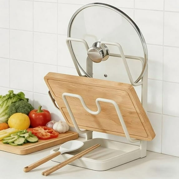 2026 NEW Kitchen Pot Lid Storage Rack, 2026 New Stainless Steel Pot Lid ...