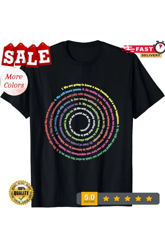 2026/NEW LIMITED AA 12 Step Recovery T Shirt Definition Gift Idea Tee T-Shirt S-