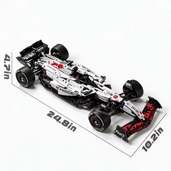 2026 NEW MK6025 Technical Classic Performance 1900+Pcs RB21 White Sports Car Building Blocks MOC DIY Assembly Model Boy Toy Gift