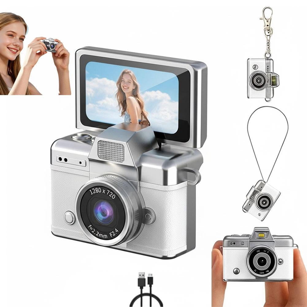 2026 NEW Mini Digital Camera with 1.47 in LCD Screen, 1080P Flip Screen ...