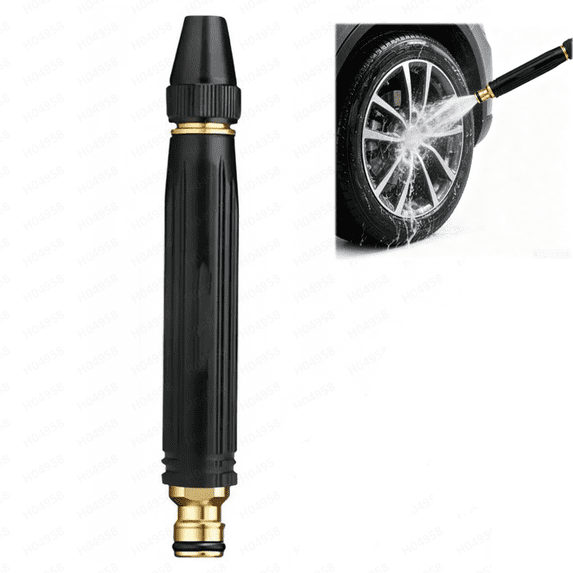 2026 NEW Pressure Garden Hose Nozzle – Heavy Duty Leak-Proof Sprayer for Driveway & Deck Cleaning, Adjustable High Pressure Jet, Ergonomic Grip