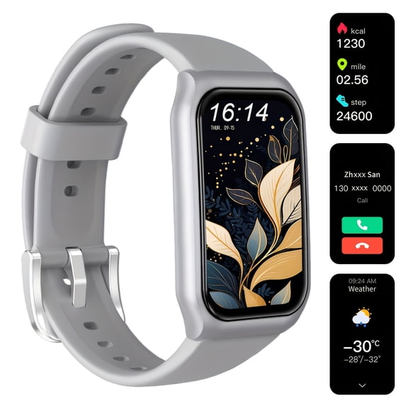 2026 New 1.0" HD Smart Watch: Wireless Calls, Notifications, Sports Modes, Stopwatch, Calendar, Lightweight Stylish Fitness Watch