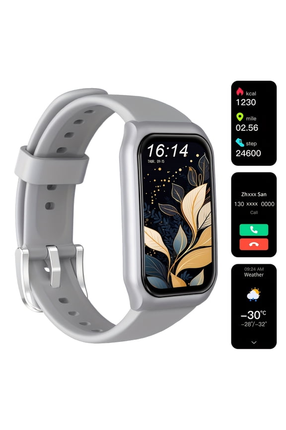 2026 New 1.0" HD Smart Watch: Wireless Calls, Notifications, Sports Modes, Stopwatch, Calendar, Lightweight Stylish Fitness Watch