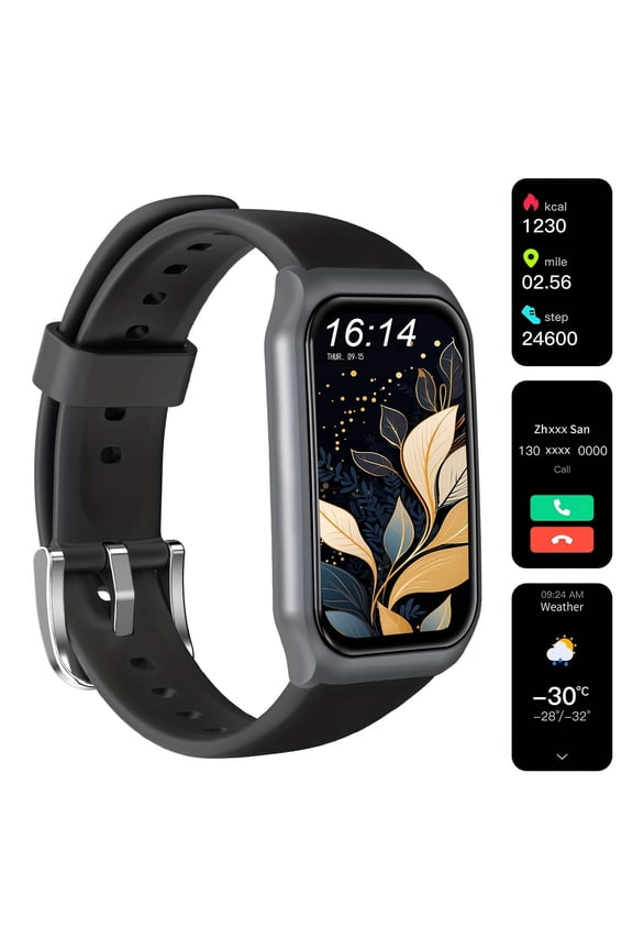 2026 New 1.0" HD Smart Watch: Wireless Calls, Notifications, Sports Modes, Stopwatch, Calendar, Lightweight Stylish Fitness Watch