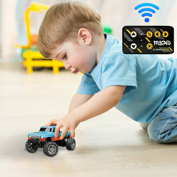 2026 New 1/64 Scale Alloy Rc Semi Truck With Trailer, 4Ghz Remote Control Truck Truck With Front Lights 3 Speed Modes Impact-Resistant Frame, Usb-Rechargeable Toy For All Ages Gift