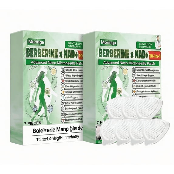 2026 New 10-in-1 Advanced Nano Microdarts Patch, Natural Care Microneedle Patches for Women & Men – Suitable for All Skin Types(Count 14Pcs/2Box)