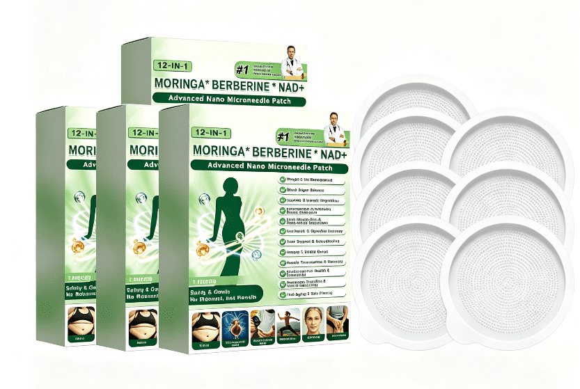 2026 New 12-in-1 Home Use Advanced Nano Microdarts Patch, 4 Boxes Natural Care Microneedle Patches for Women and Men, Suitable for All Skin Types, 28 Patches