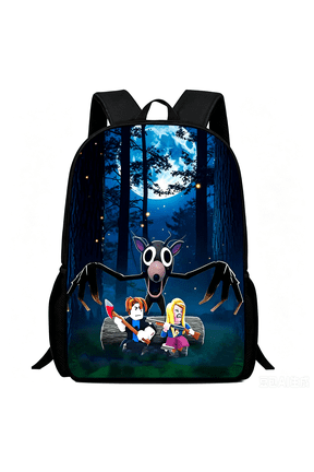 2026 New 15.4" Lightweight 99 Nights In The Forest Backpack Waterproof, Back to School Supplies with Adjustable Straps, Knapsack Travel Daypack Large Capacity Bookbag for Teens Students #F