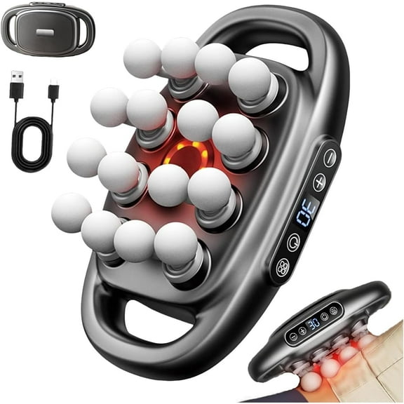 2026 New 16 Head Massager, 16 Head Massage Gun Deep Tissue, 30 Intensity Levels & 3 Smart Modes, Quiet Percussion Massagers, Portable Design, It's an Excellent Choice for Relaxing Your Whole Body