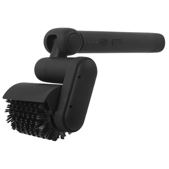 2026 New 180° Rotating Handle Heavy Duty Nylon Roller BBQ Grill Brush, Electric Power Grease Scrubber, Outdoor Deep Cleaning Tool for All Grill Grates