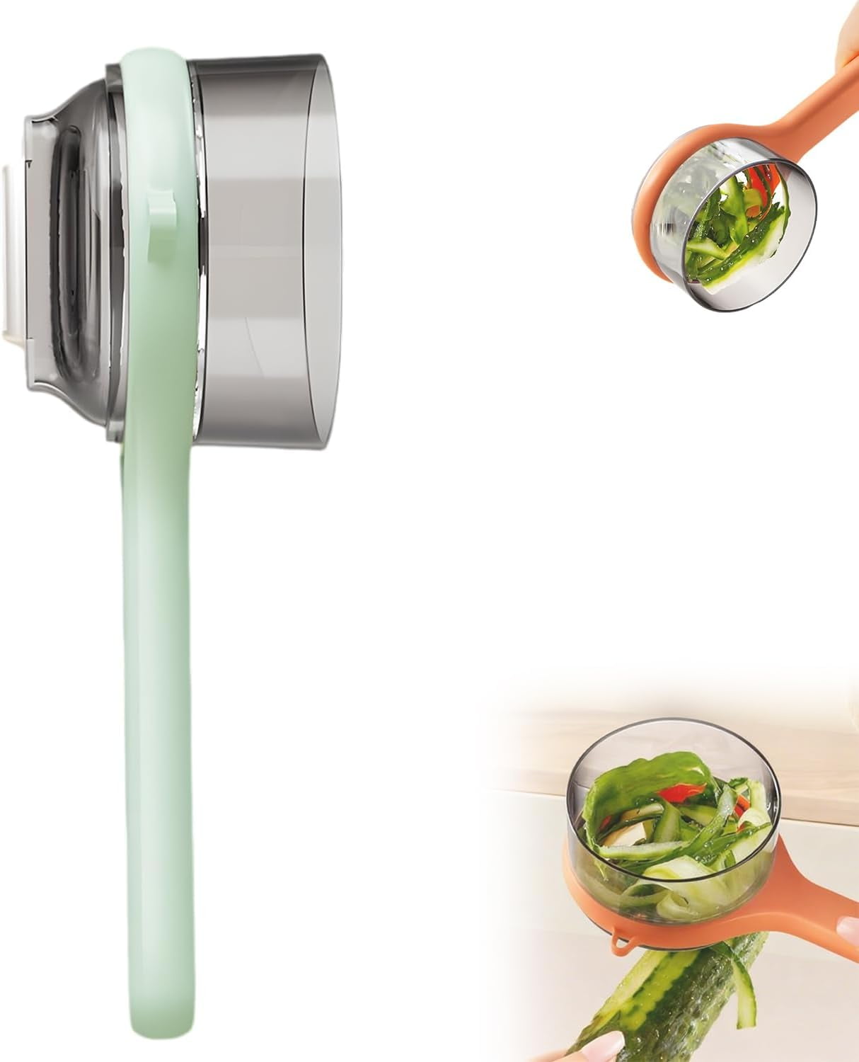 2026 New 2-in-1 Double-Sided Peeler with Storage Container - Easy Multi ...