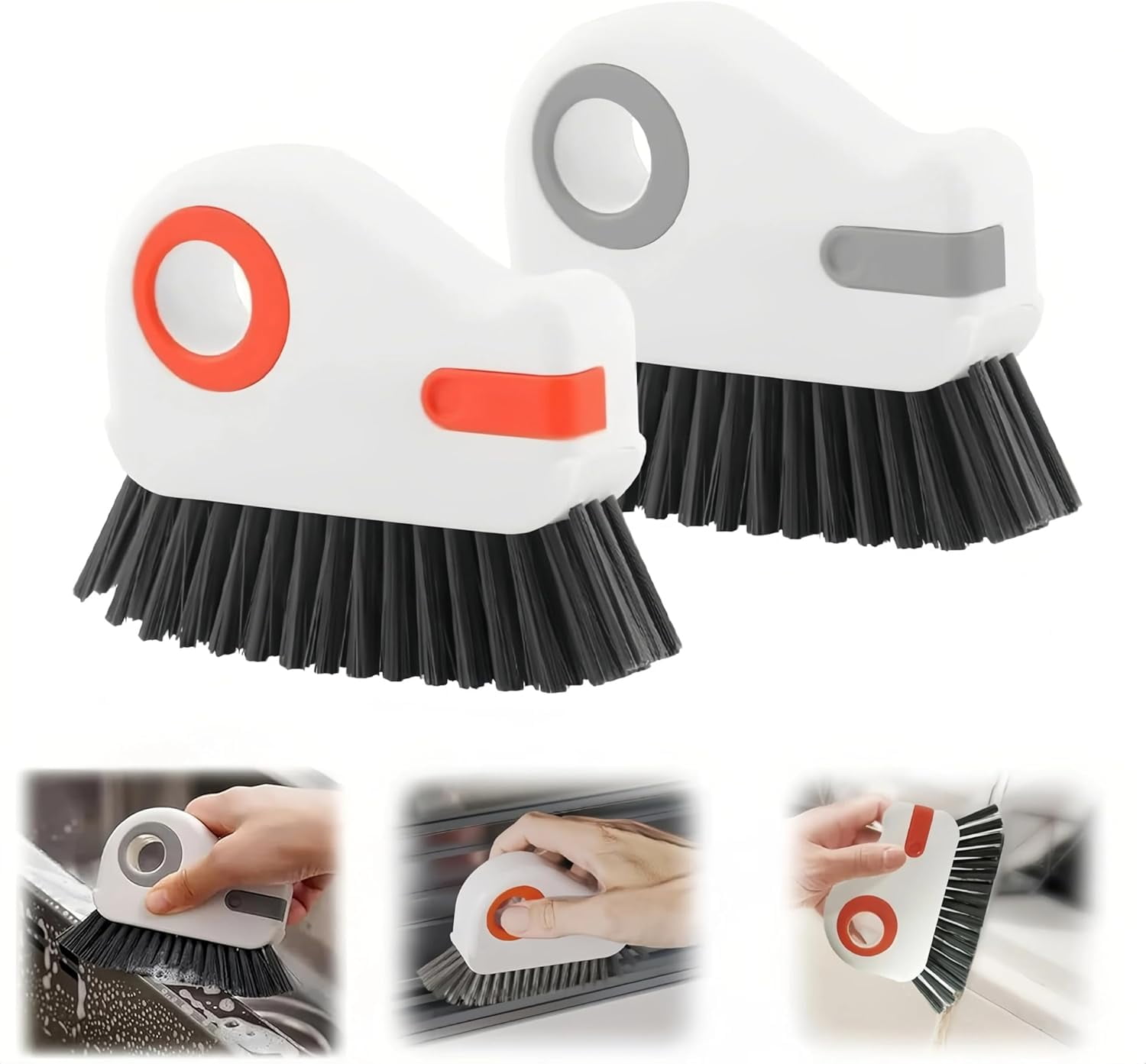 2026 New 2 in 1 Groove Cleaning Brush - Window Track Cleaner with ...