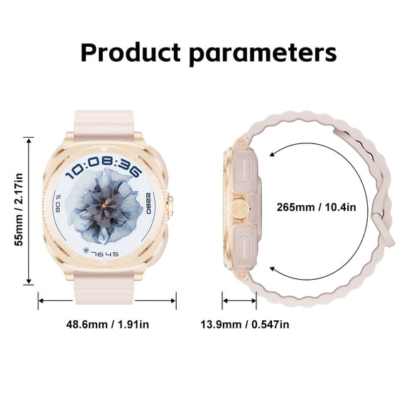2026 New 2-in-1 Music Smart Watch, Built-in Headphones, 1.53-Inch HD, 400mAh, NFC, 100+ Sports Modes, Android & iOS Compatible