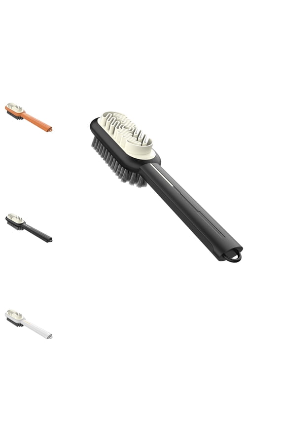 2026 New 2 in 1 Scrub Suede Shoe Brush, Rubber Polish Eraser,with Soft Bristle Brush,for Boots Clothes Furniture