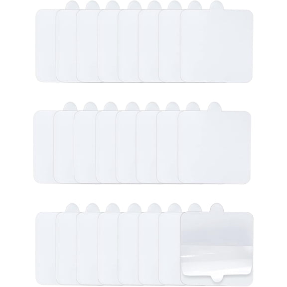 2026 New 24 P CS Square Glue Boards, 6 Inch Flea Trap Refills, Sticky Pads Compatible with Indoor Flea & Bed Bug Traps for Home